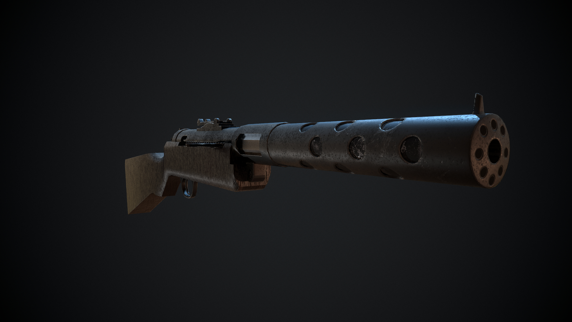 Mp-28 weapon model - TurboSquid 1613220