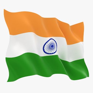 Indian Flag 3D Models For Download | TurboSquid