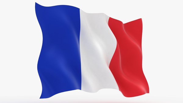 France Flag Animation 3d Turbosquid 1613594