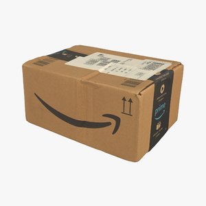 3D model parcel packaging