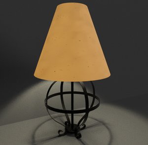 lamp night 3D