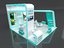 booth exhibit stand 3D model