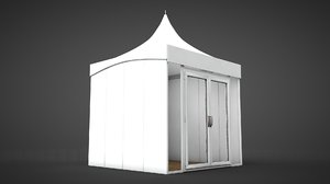 tent 3D model