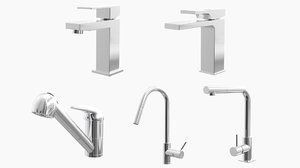 3D - fixtures faucets model