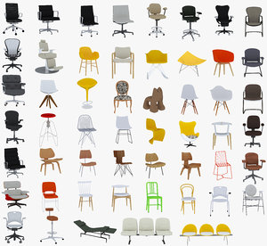 chairs 53 3D model