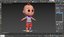 3D baby rig animation character model - TurboSquid 1615398