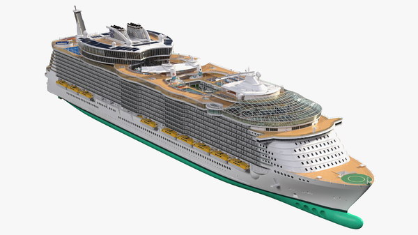 Passenger cruise ship 3D model - TurboSquid 1615482