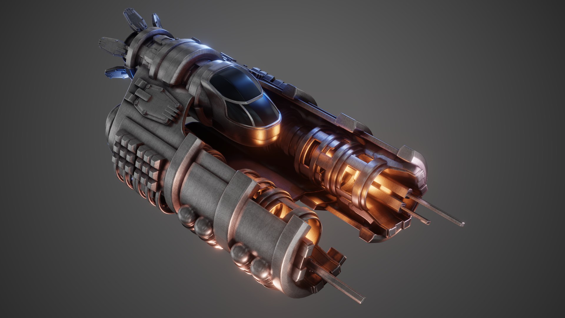 Spaceship Engine 3D TurboSquid 1615441