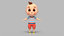 3D baby rig animation character model - TurboSquid 1615398