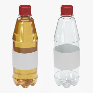 juice bottle 500 3D