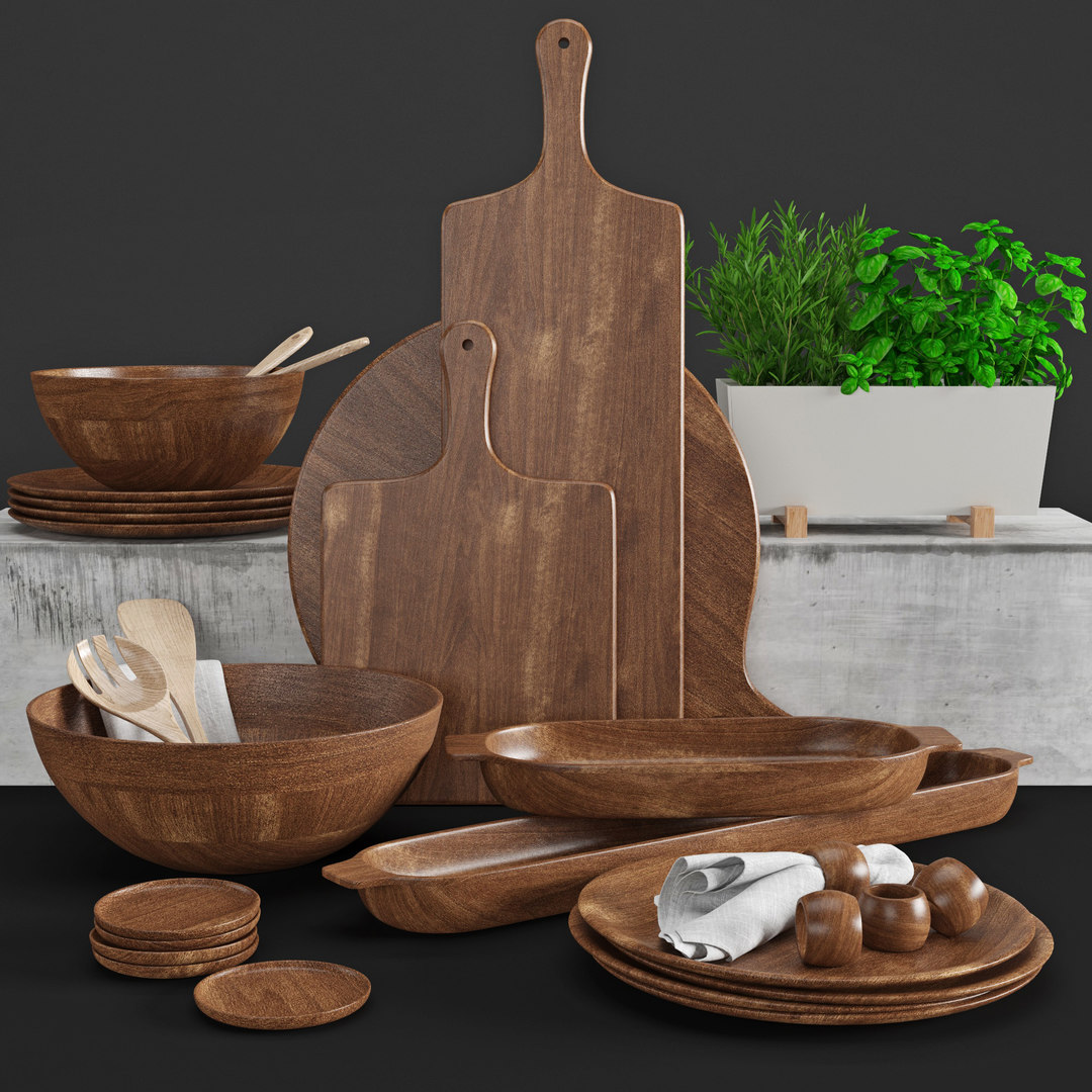 3D model kitchenware tableware 14 TurboSquid 1615717