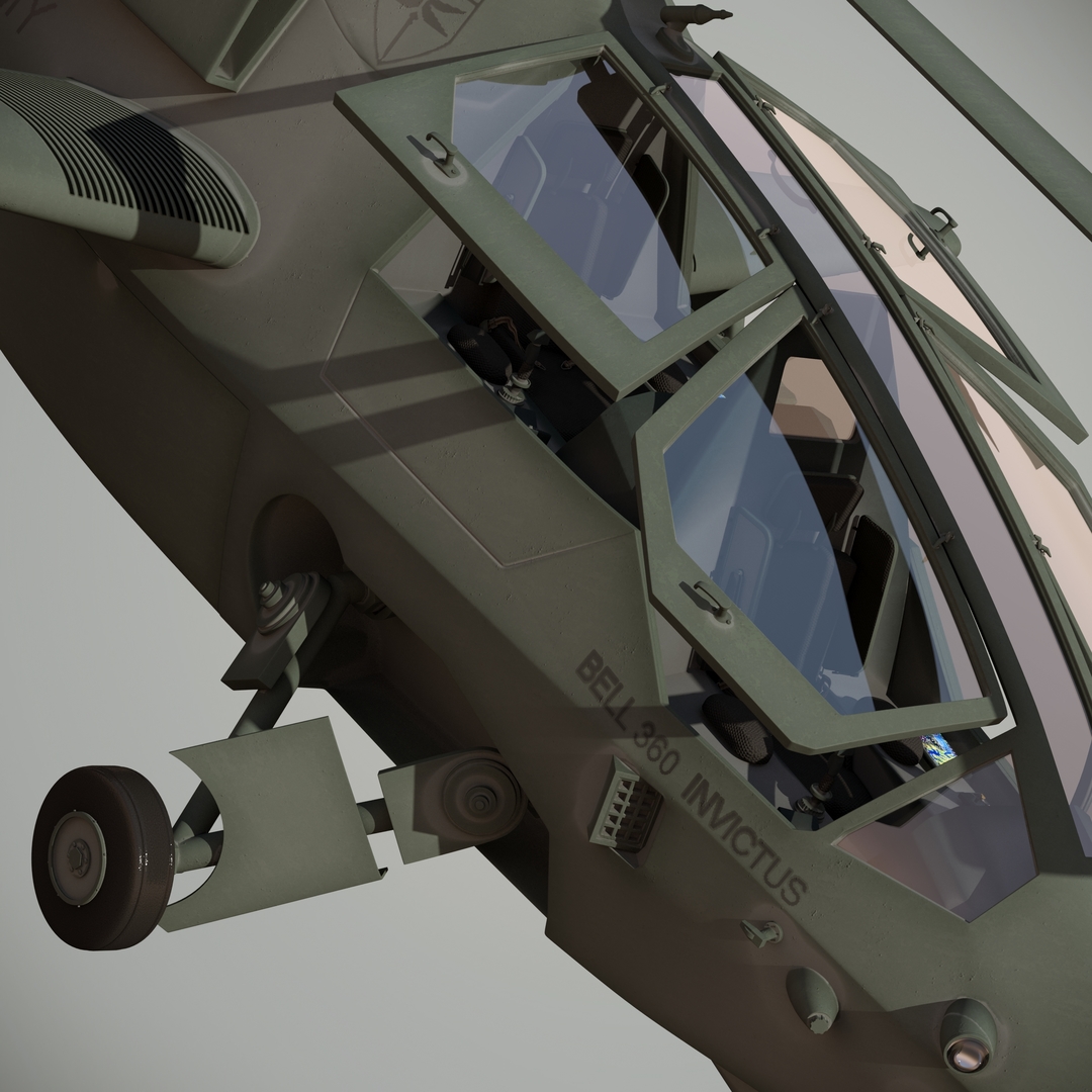 Bell 360 invictus model TurboSquid 1616641