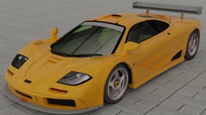 3D car sports model
