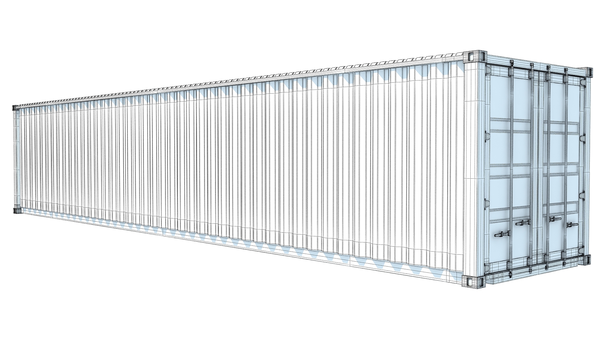 3d Shipping Container Msc Model Turbosquid 1616050