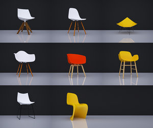 chairs 3D model