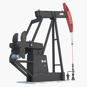 3D oil pump jack