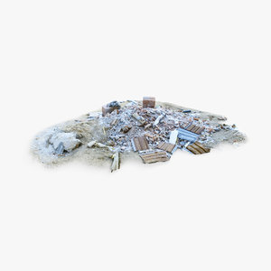 rubble 3D model