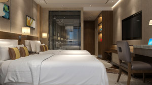 3D model hotel room