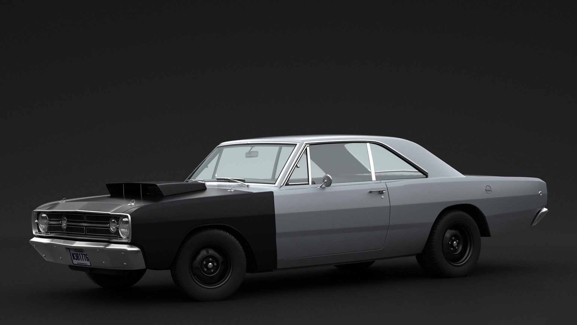 3D dodge dart hemi model - TurboSquid 1616633