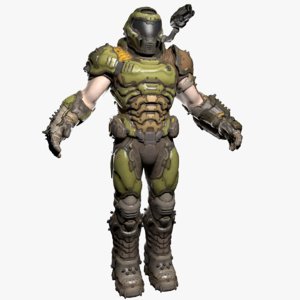 doom slayer model kit
