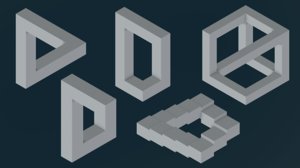 printable paradox objects 3D model