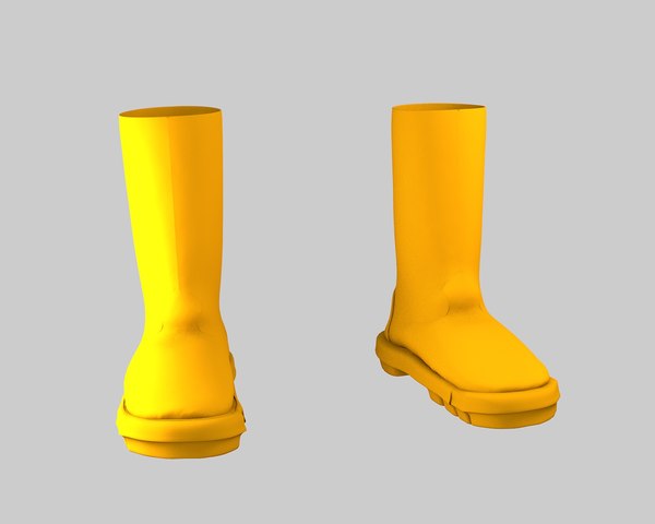 3D boots model