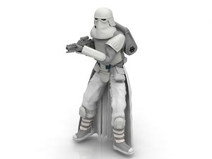 3D star wars stormtrooper