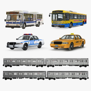 nhc public rigged vehicles 3D