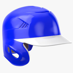 3D baseball helmet ear flap