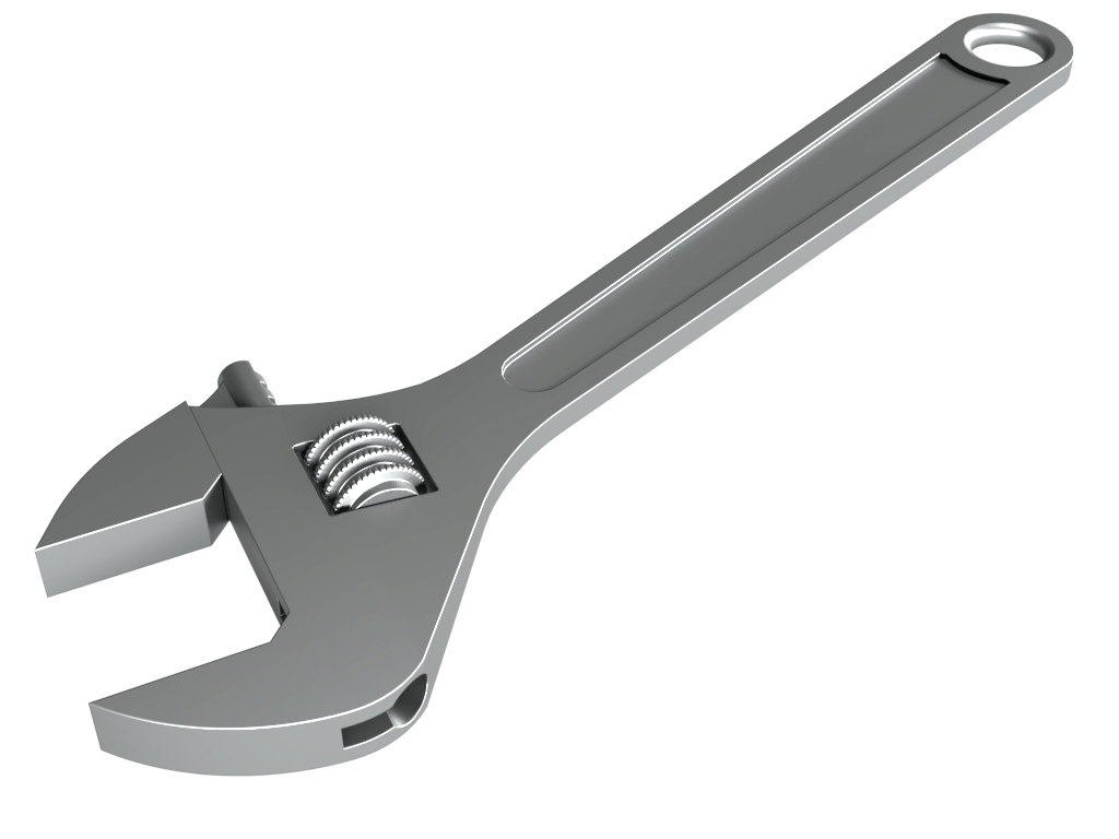 3d wrench adjustable