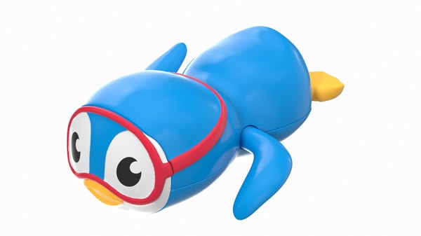 penguin bath toy