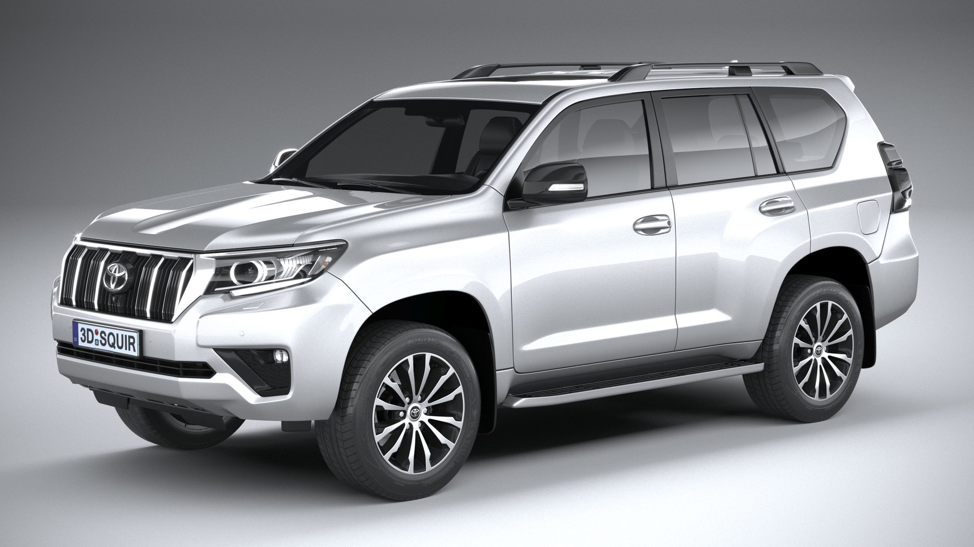 Toyota land cruiser 3D model - TurboSquid 1619055