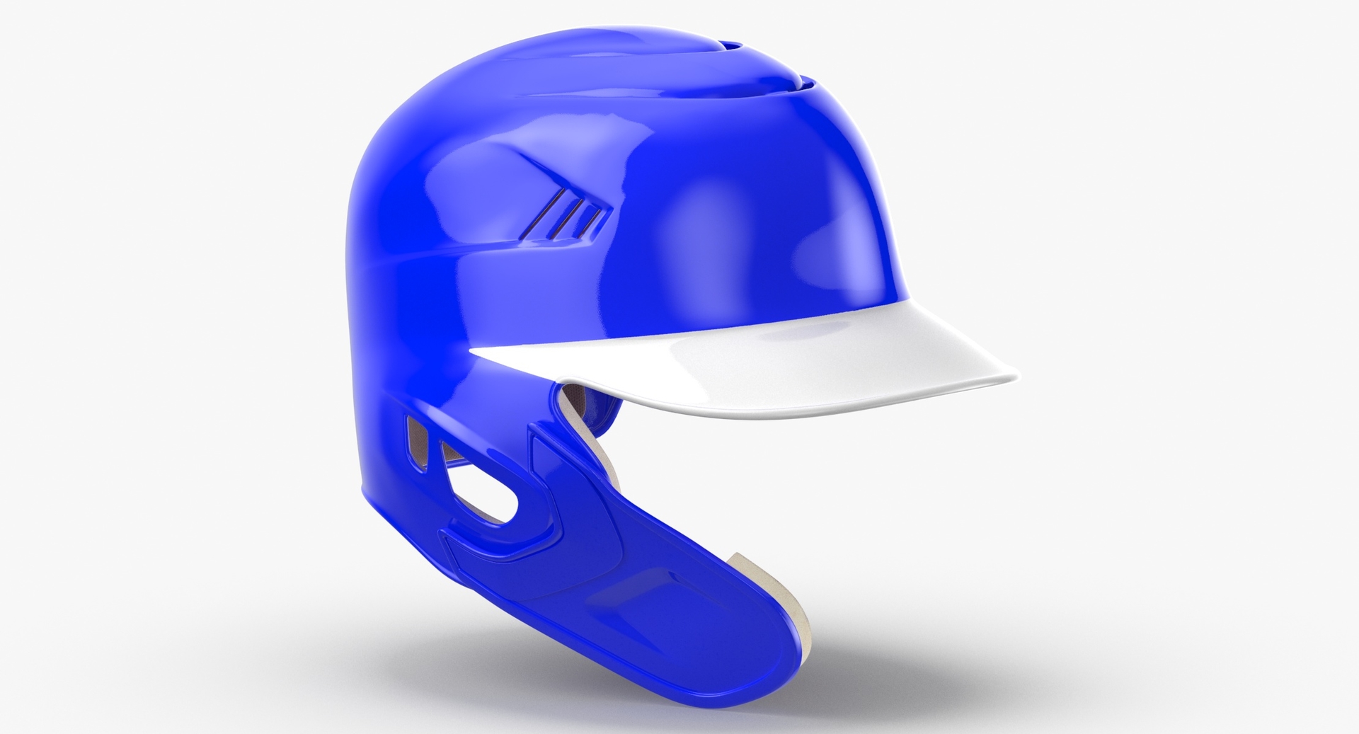 Baseball helmet c flap 3D model TurboSquid 1615806