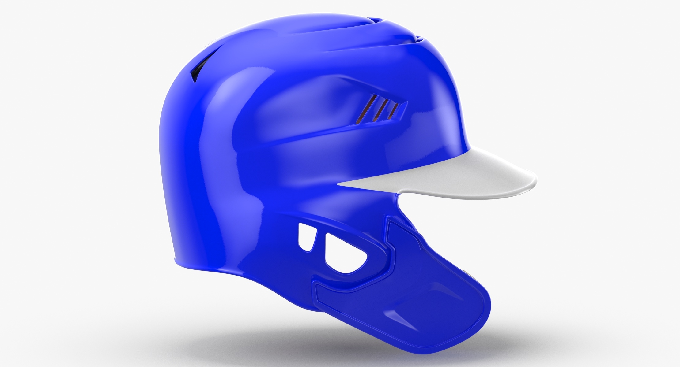 Baseball helmet c flap 3D model TurboSquid 1615806