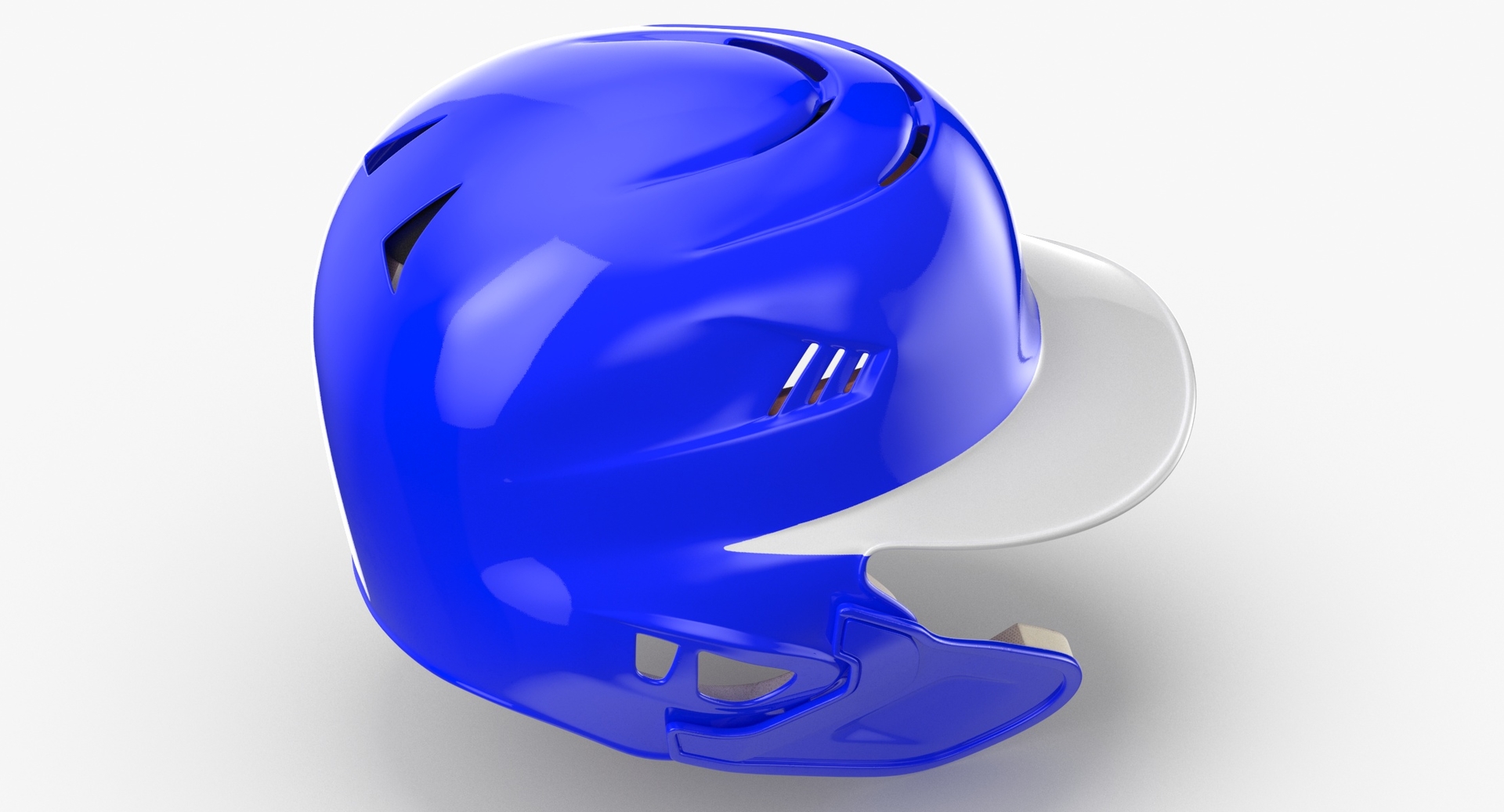 Baseball helmet c flap 3D model TurboSquid 1615806