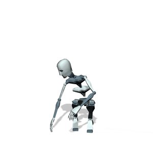 Mocap Worker crouch working
