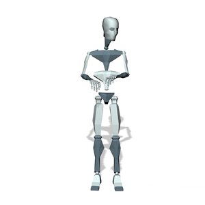 Mocap stand typing computer