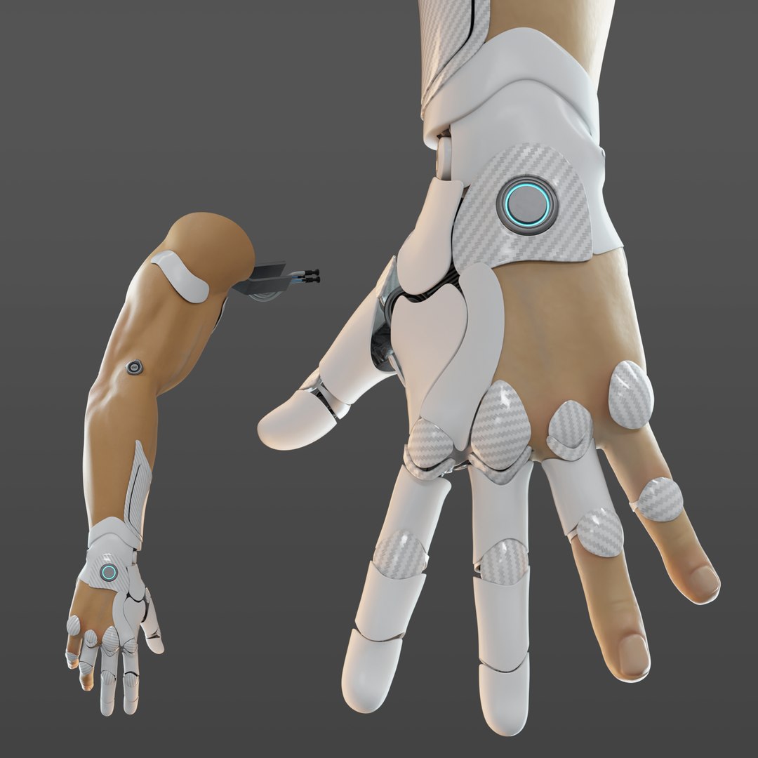 3D hand anatomy mechanical TurboSquid 1619406