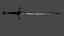 sword weapon 3D model