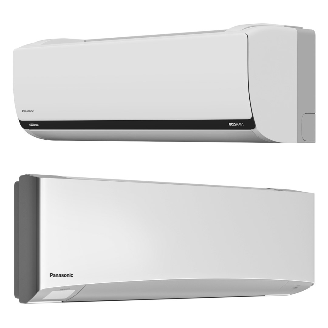 Модели кондиционеров panasonic. Кондиционер Панасоник. Кондиционер 3д. Air Conditioner 3d model.