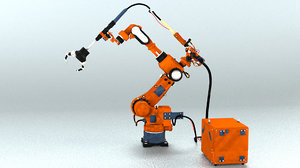 arts industrial robot arm 3D
