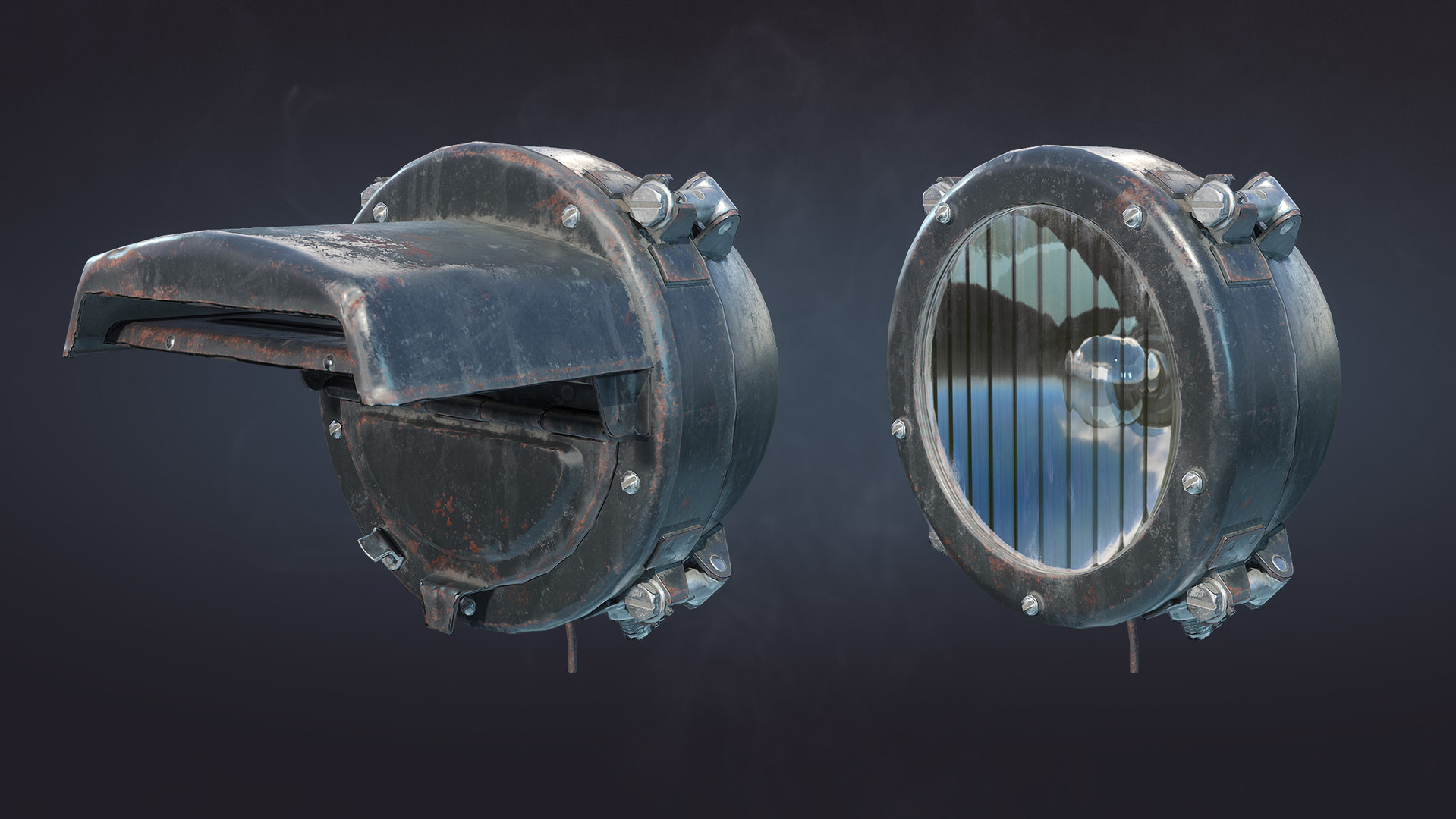 Ready headlight tank fg127 3D model TurboSquid 1620028