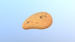 cookie chocolate modeled 3D