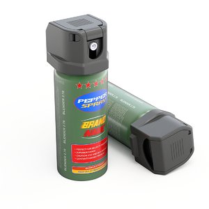 pepper spray 3D model