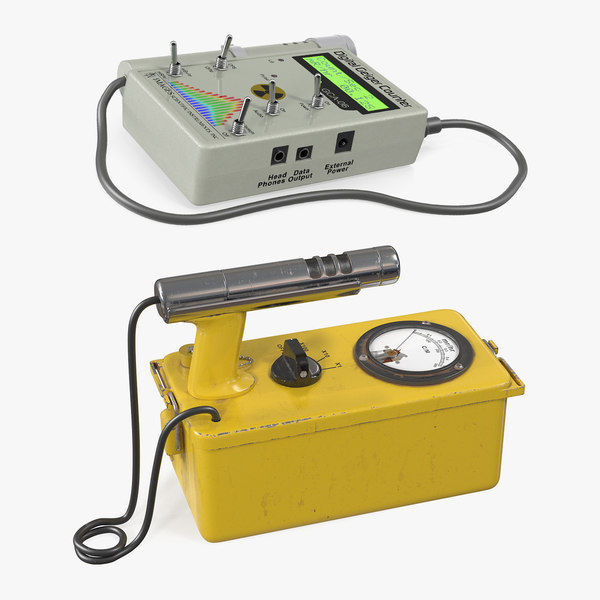 old new geiger counters model