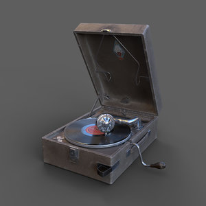 3D gramophones pt3 model