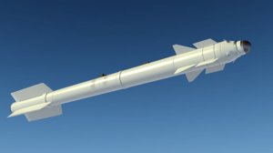 3D missile model