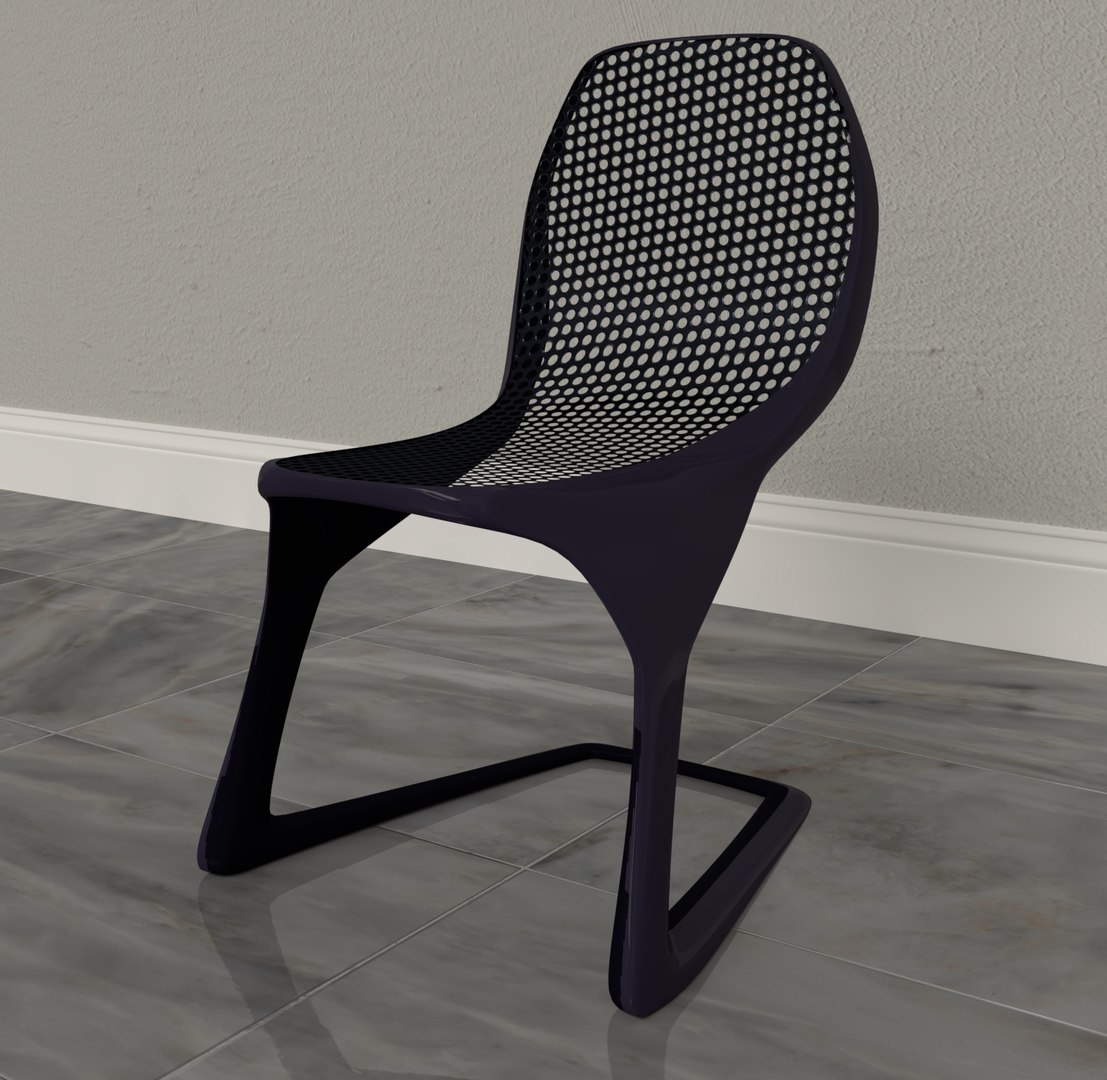 3D model modern hole chair TurboSquid 1610939