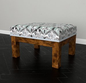 3D model stool cushion