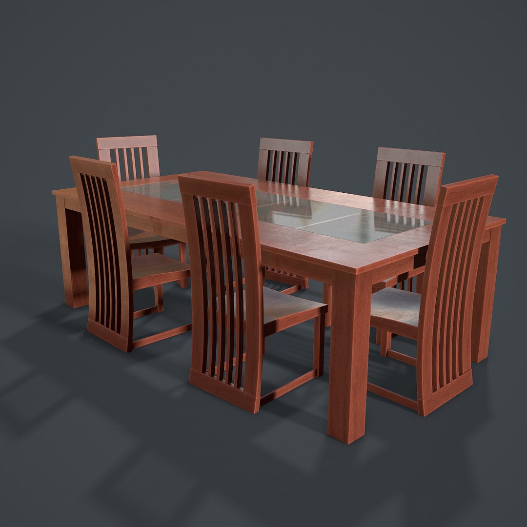 3d Model Dining Chair Turbosquid 1620834 